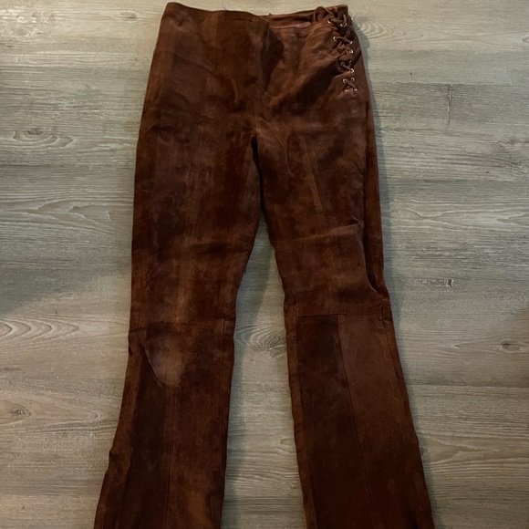 Vintage Leather pants - Picture 2 of 2